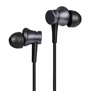 Black earphones