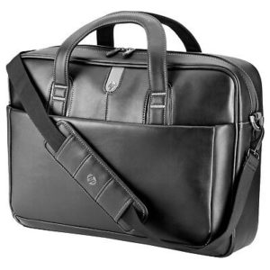 HP 17″ laptop bag leather